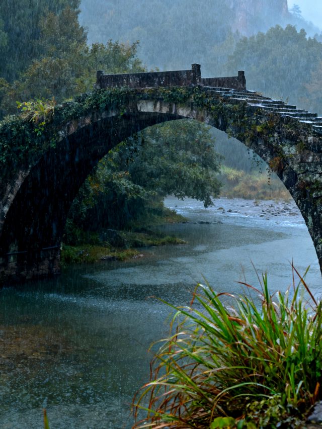 仙都雨天限定清冷感拉滿的避世之旅……