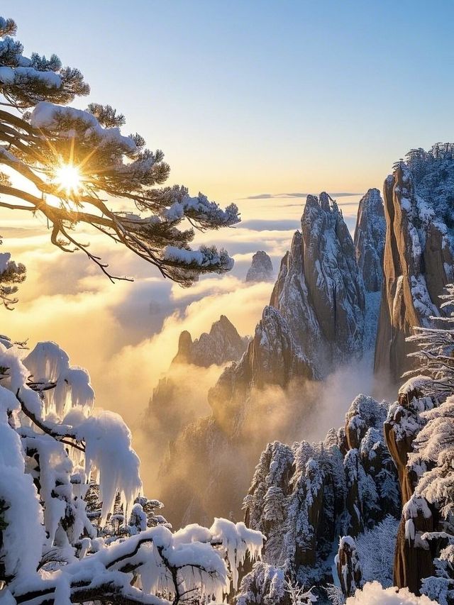 黃山日出雲海必看
