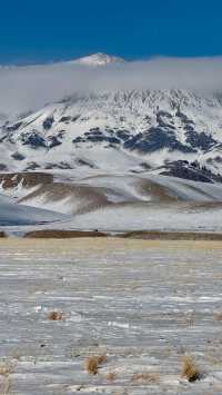 冰雪世界絕美藍冰