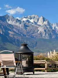 實拍live圖│玉龍雪山絕美瞬間!白沙古鎮視角絕了