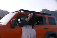 大美新疆之闖入溫宿大峽谷紅色世界