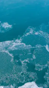 青海湖的冬天,是上帝凍住的藍色眼淚