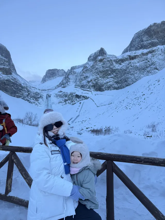 我宣佈長白山才是冬天親子遊的天花板