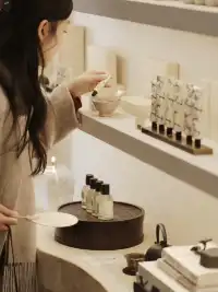 在九龍湖阿那亞的「香氛藝術館」🫧