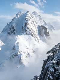 雪_山廬山_江西