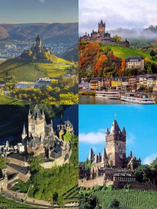 A variety of dining options in a secluded town