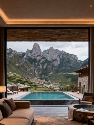 甘南ザガナ親子旅行は宿泊先選びが重要、石の箱の秘境を解き放つ