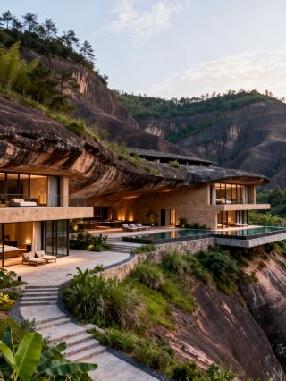 Stay near Gaoyiling Danxia and chase the most beautiful sunset