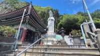 A Temple with Stunning Sea Views
