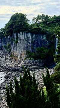 Beautiful Waterfall with Crowded Atmosphere