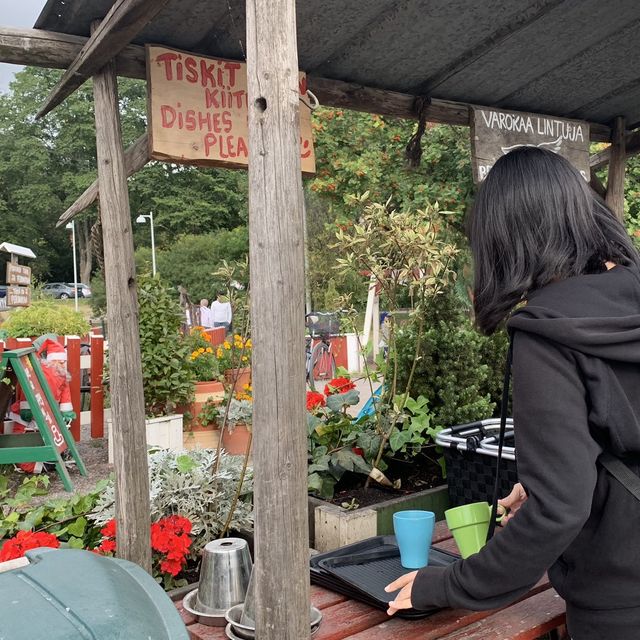 芬蘭赫爾辛基🇫🇮鄉村風湖邊咖啡店🛶