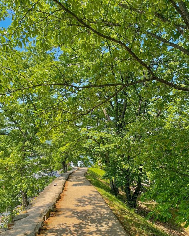 금강뷰 1열 관람가능한 공주 공산성