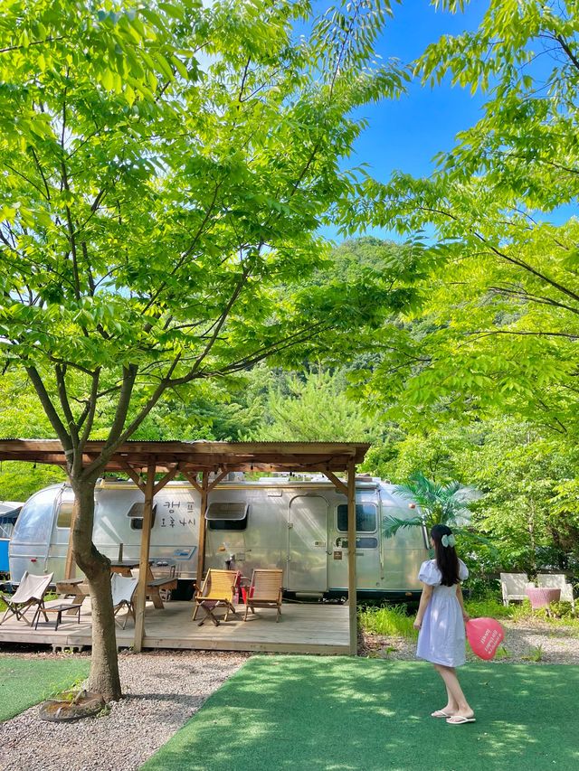 외국 감성 가득한 귀여운 카라반 ‘캠프 오후4시’ 🏕️❤️