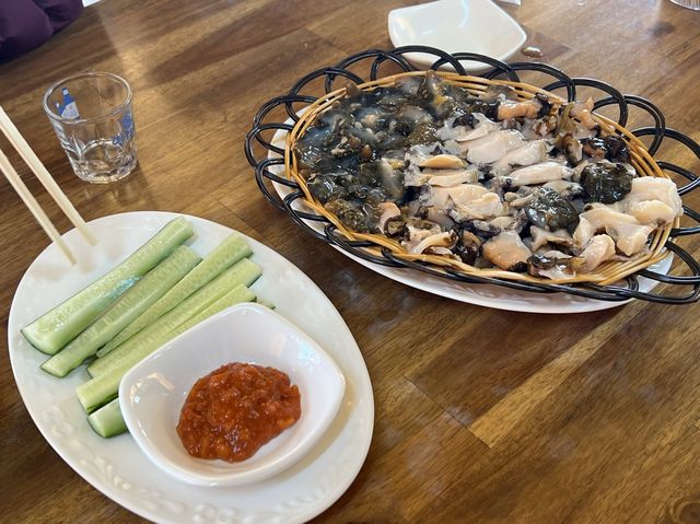 서귀포 오션뷰 포장마차감성 지환이네 수산물🦑