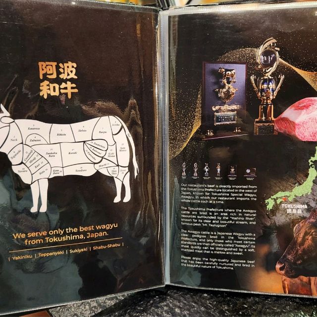 Awagyu Restaurant (Japan beef!) in Jb