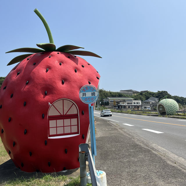 フルーツバス停🍈🍓