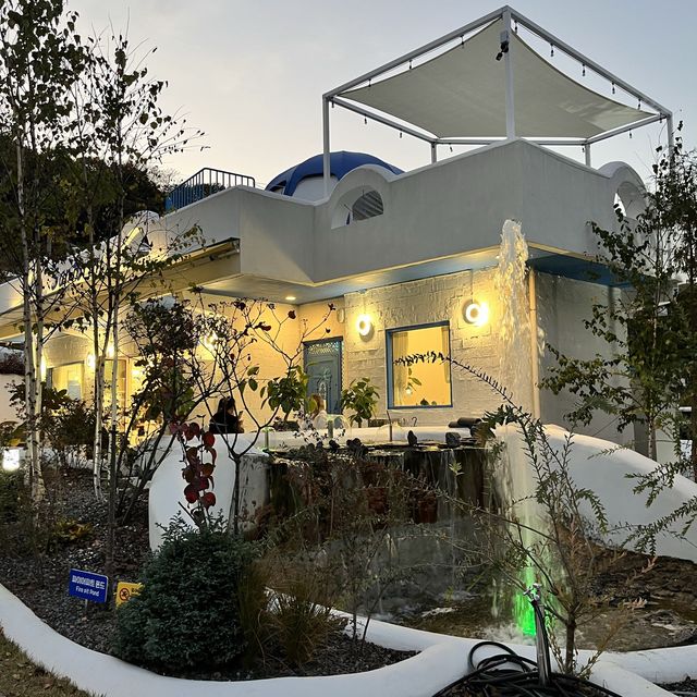 대구 수목원 카페추천 그리스 산토리니같은 롤링핀