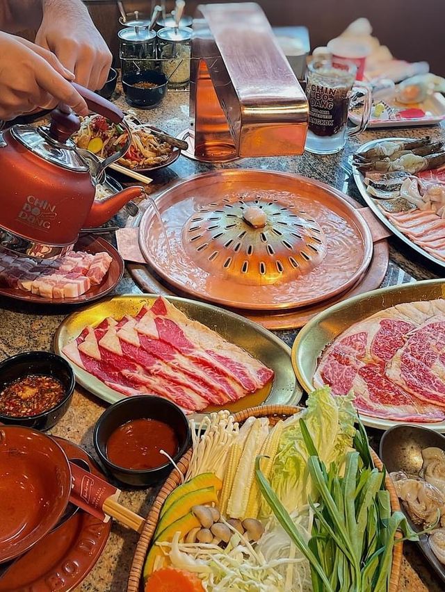 𝐂𝐇𝐈𝐍 𝐁𝐎 𝐃𝐀𝐍𝐆 หมูกระทะสุดลัคชัวรี่