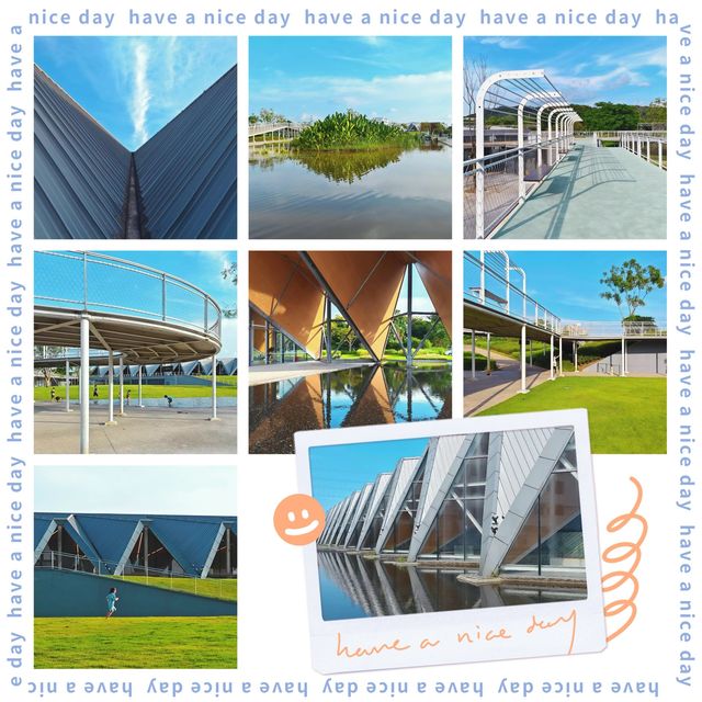 🌳🔬 左岸科技公園～幾何形狀與自然的完美融合！🏞️🔬💡