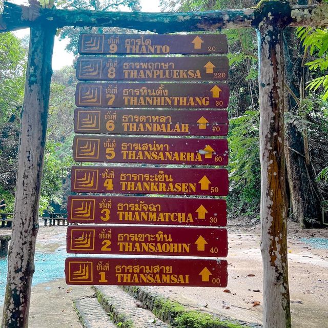 น้ำตกธารโต เล่นน้ำ ชมธรรมชาติ