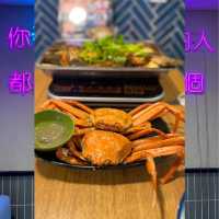 韓國束草紅蟹+ 無限任食五選二湯底滋味台式火鍋