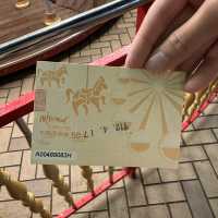 巨型連接商場摩天輪🎡可愛旋轉木馬