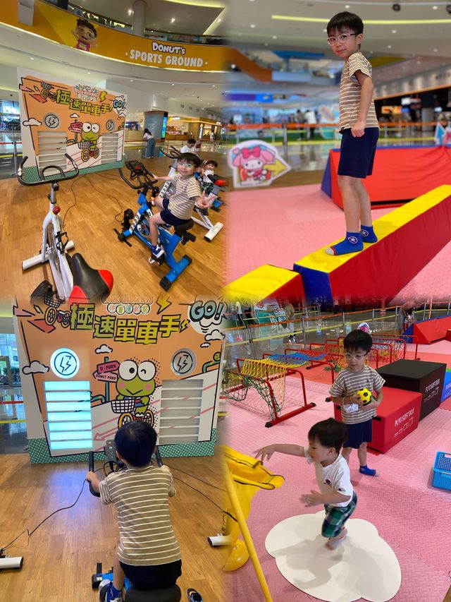 暑假親子放電推介：溜小孩溜了整個下午😆👍 Sanrio主題超可愛