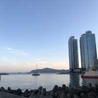 해운대 경치를 만끽할 수 있는, 동백공원
