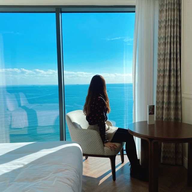 해운대 바다에 떠 있는듯한 5성급 호텔💙