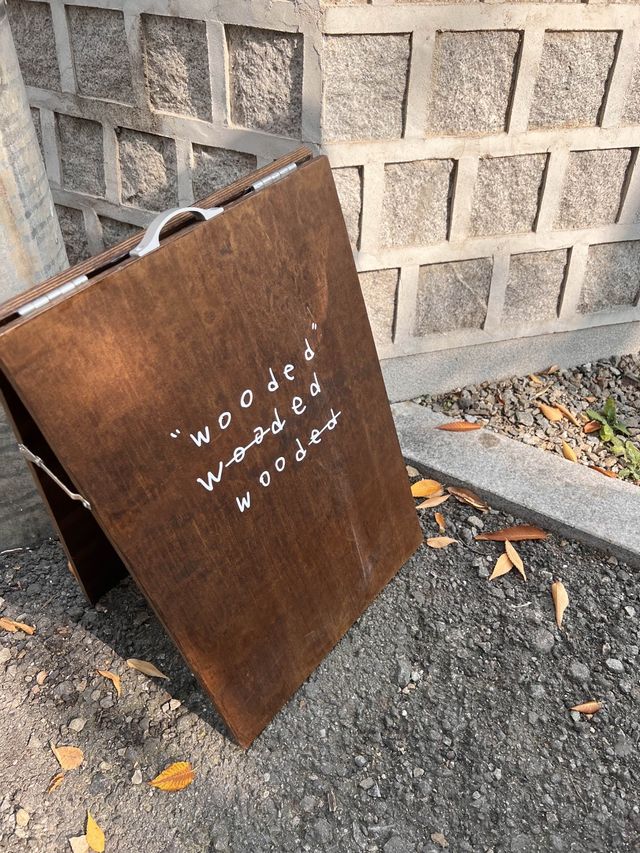 韓国【水原】Wooded Coffee