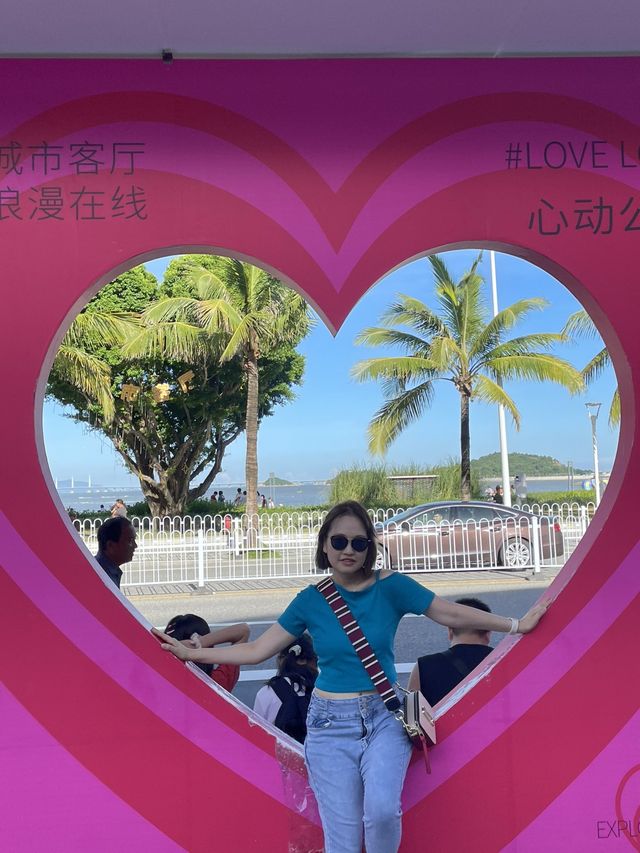 珠海網紅熱點「情侶👫路💕➕愛情郵局🏤」