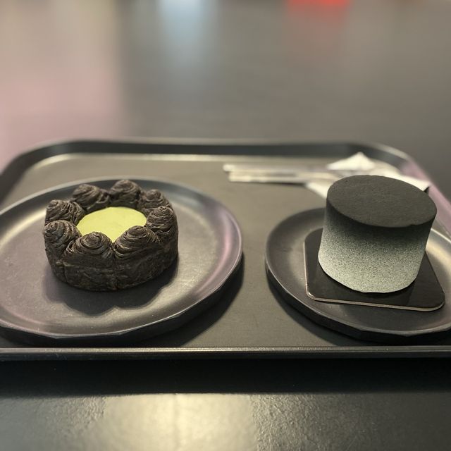 首爾聖水洞Nudake 藝術館蛋糕 暗黑料理