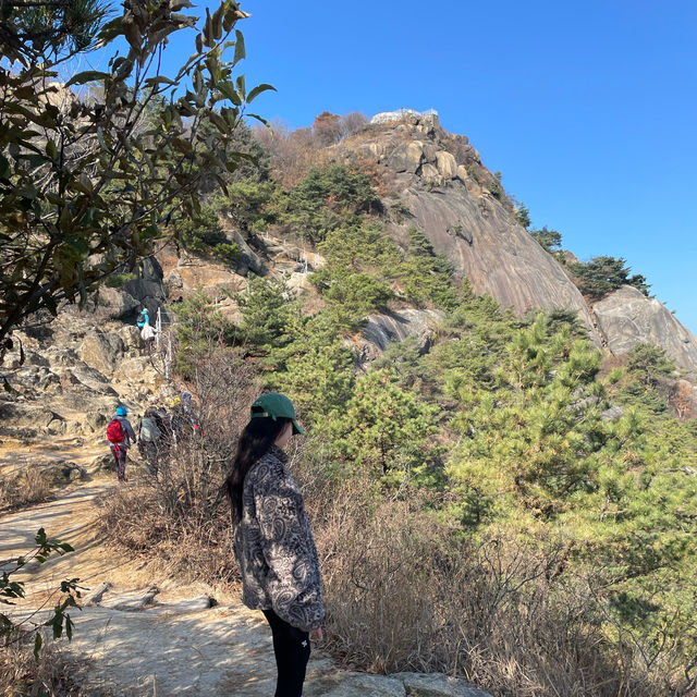 겨울에도, 초보자도 쉬운 안산-인왕산 코스!