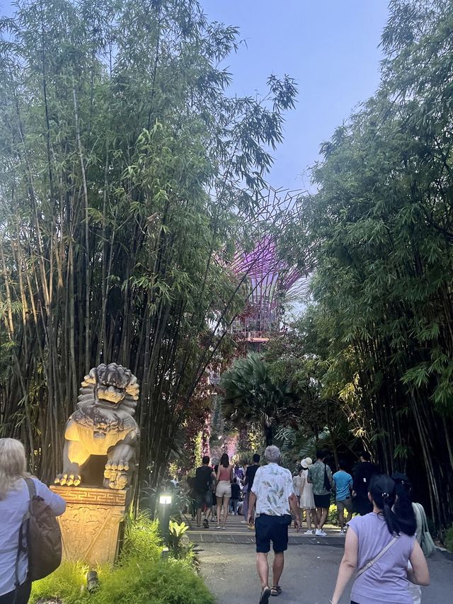 ชมโชว์ไฟสุดอลังการที่ Garden by the Bay ✨