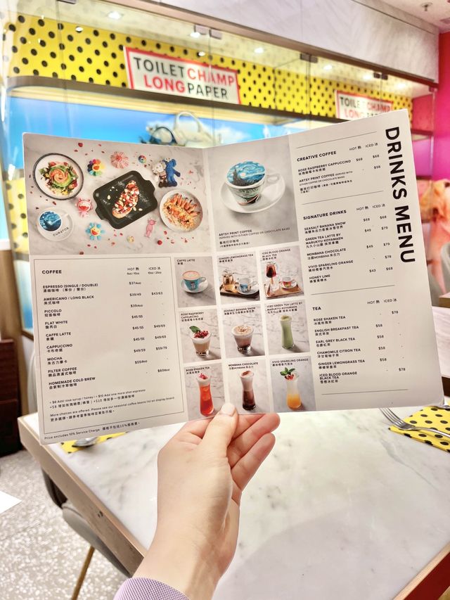 원하는 그림 그려주는 홍콩 프린팅 커피☕️🖼️