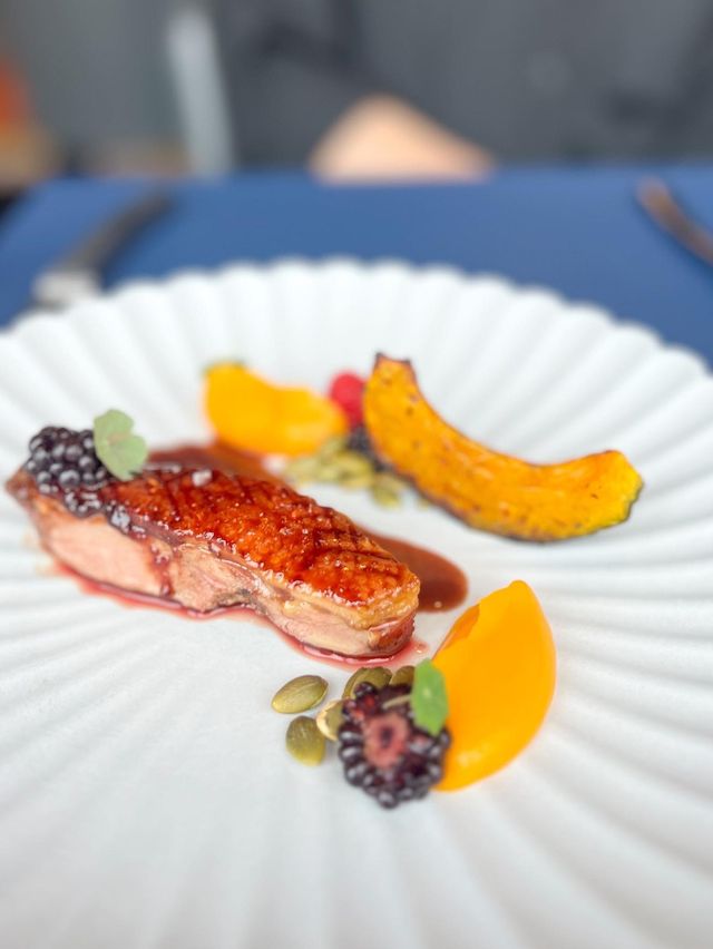 高級享受嘅法式料理Sky Dining午宴☁️