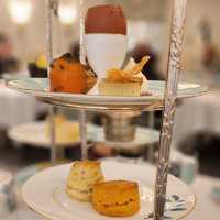 High tea at Fortnum & Mason 