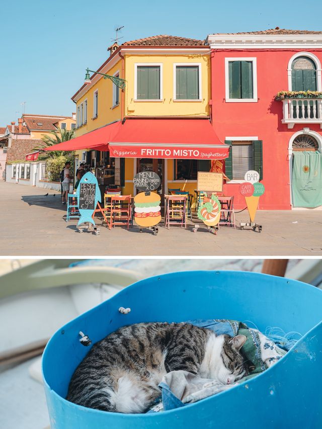 【イタリア】ベネチアから日帰りで行けるカラフルな島が可愛すぎた！