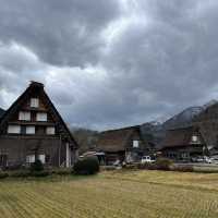 Cloudy day in Shirakawa-go