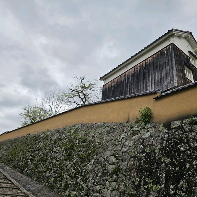 日本杵筑城下町的武士屋