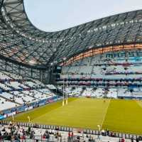 AMAZING STADIUM IN MARSEILLE.