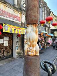 Lovely walk through Penang Street Art