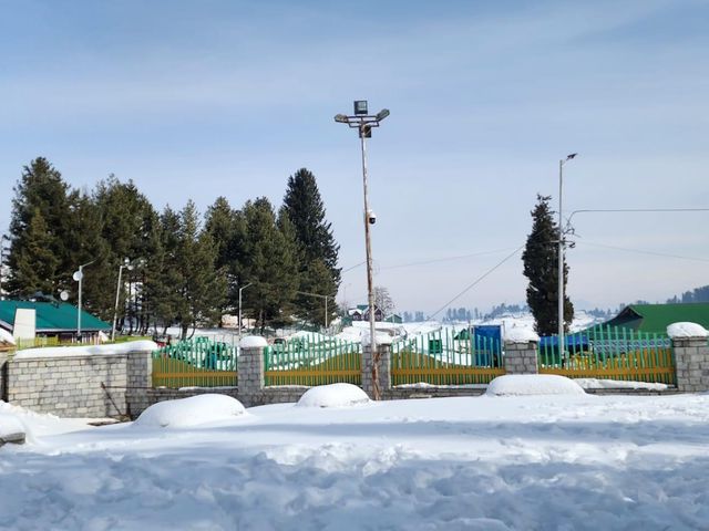 Winter wonderland at Gulmarg India 