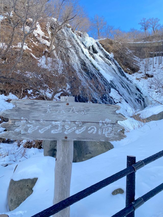 2024年絶景！知床の流氷とオシンコシンの滝