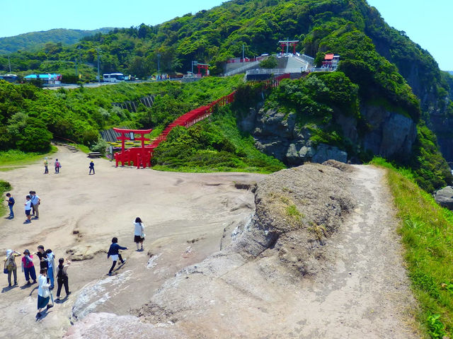 【鳥居と海が見える絶景スポット★】元乃隅神社