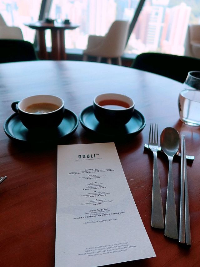 銅鑼灣維港海景的釜山韓式Fine dining