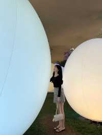 香港發光蛋打卡展覽-teamLab：光漣