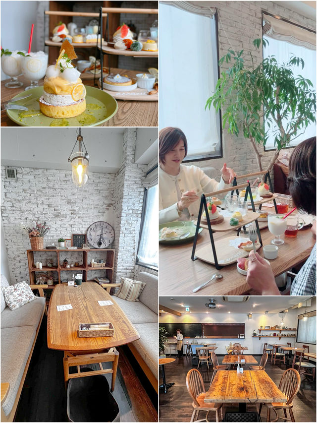 レモン🍋と柑橘のアフタヌーンティー！はちみつレモンパンケーキにアフタヌーンティーも