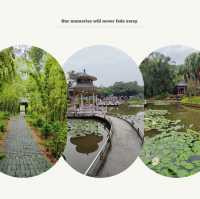 澳門盧廉若公園～小橋流水