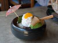 【京都】七輪で焼くお団子🩵